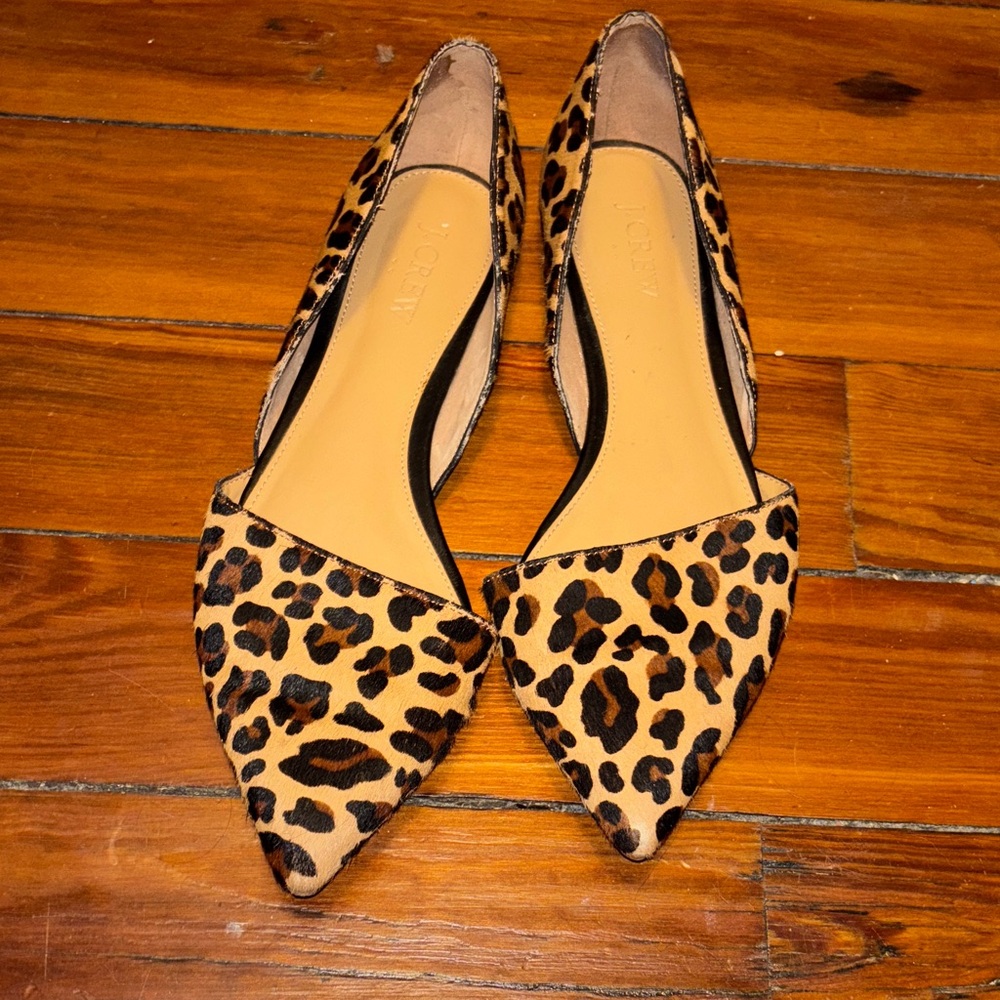 J. Crew Factory Leopard Print Flats